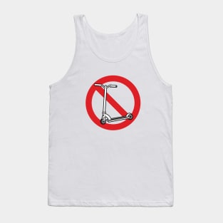 Scooter Free Zone Tank Top